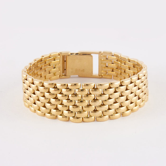 Bracelet Bracelet en or prestige massif large 58 Facettes