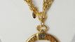 Collier Chanel - sautoir vintage en métal doré 58 Facettes 32118