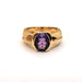 Ring Amethyst ring yellow gold 58 Facettes 2667