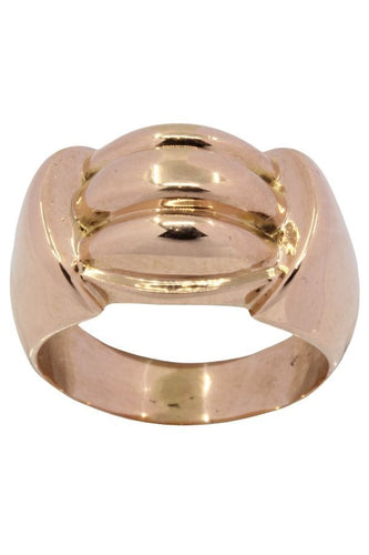 Bague BAGUE MODERNE GODRONNÉE 58 Facettes 046771