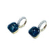 POMELLATO earrings. Blue London topaz and diamond earrings 58 Facettes