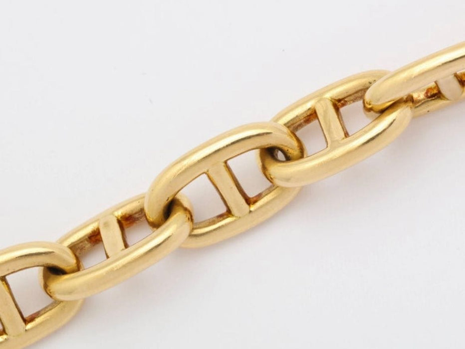 Bracelet Hermès - bracelet en or jaune 58 Facettes