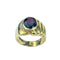 Bague 54 Chevalière Or Pierre Rouge Diamant 58 Facettes 20400000532