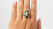 Bague 62 Bague ancienne perle et diamants 58 Facettes 32359
