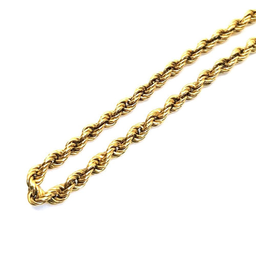 Collier Collier or jaune vintage 58 Facettes