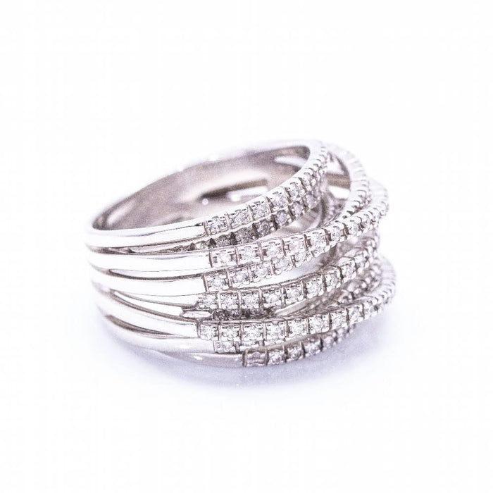 Bague 54 Bague SALVINI Crush Diamonds Collection 58 Facettes D360368CS