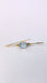 Pre-owned vintage Pin brooch in 14k gold with stunning blue topaz 58 Facettes 2207041