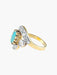 Ring 52 Emerald Diamond Movement Ring 58 Facettes