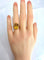 Bague 50 Bague or jaune citrine 58 Facettes AB299