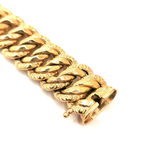 Bracelet bracelet maille américaine 58 Facettes 2709