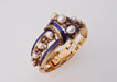 Bracelet Bracelet 19th century fine pearls and email 58 Facettes