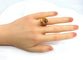 Bague 50 Bague or jaune citrine 58 Facettes AB299