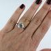 3.31ct White Gold Diamond Solitaire Ring 58 Facettes