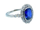 Bague Bague 1910 platine, saphir et diamants 58 Facettes
