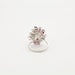 Ring 52 Ring White gold Diamonds Ruby 58 Facettes
