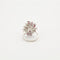 Bague 52 Bague Or  blanc Diamants Rubis 58 Facettes