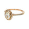 Bague 53 Bague Diamant ovale 0.70ct 58 Facettes 1-1410/1
