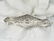 Broche Broche ajourée or gris et diamants 58 Facettes 28004