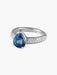 Ring Ceylon Sapphire Ring Diamonds 58 Facettes