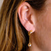 Earrings Earrings Yellow gold Diamonds 58 Facettes