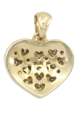 Pendentif PENDENTIF MODERNE COEUR 58 Facettes 057031