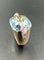 Bague POMELLATO - Bague Pin-up Or rose Aigue-marine Diamants Rubis 58 Facettes