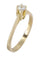 Bague 59 BAGUE SOLITAIRE DIAMANT 0.23 CARAT 58 Facettes 070901