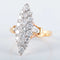 Bague Bague Marquise Diamants 58 Facettes