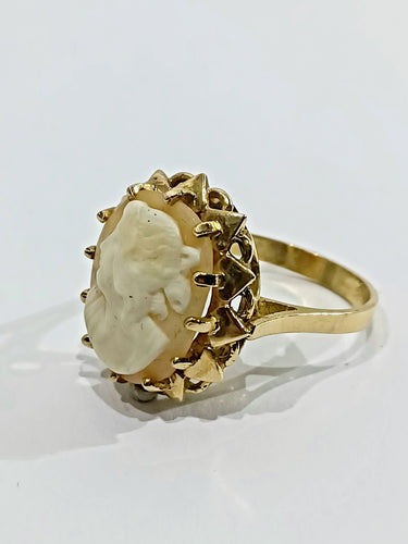 Bague 55 Bague Camée Or Rose 58 Facettes 3088/1