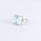 Bague Bague Aigue-Marine, or gris 58 Facettes