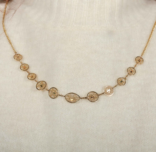 Collier Collier Collerette ancien 58 Facettes 8400