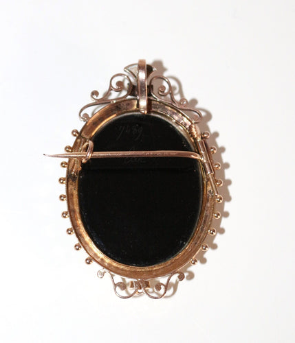 Broche Broche Camée Sur Onyx Napoléon III 58 Facettes 556