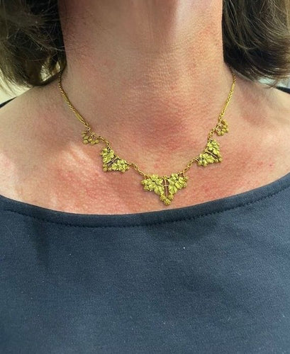 Collier COLLIER COLLERETTE EN OR JAUNE 58 Facettes 066321