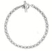 HERMÈS necklace. Medium silver anchor chain necklace 58 Facettes