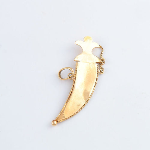 Pendentif Pendentif Poignard 58 Facettes JE69