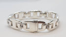 Bracelet Bracelet Hermès Cassiopée en argent et saphirs 58 Facettes