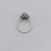 Ring 50 Solitaire ring in White Gold & Diamond 58 Facettes