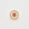 Bague 53 BULGARI – Bague Améthyste Nacre Diamants 58 Facettes