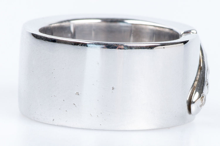 Bague 48 Bague 5 Diamants Or blanc 58 Facettes 111-215694-29