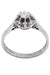 Ring 53 OLD DIAMOND SOLITAIRE 0.15 CARAT 58 Facettes 058741