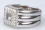 Bague 54 CHOPARD - Bague Or blanc 45 Diamants 58 Facettes BG-CHOP1-104