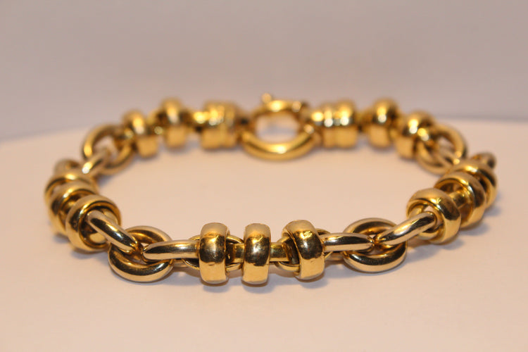 Bracelet Bracelet à gros maillons 58 Facettes 11704