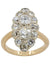 OLD DIAMOND MARQUISE RING 58 Facettes 041551