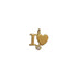 DINH VAN Pendant - I Love Pendant, Diamond Yellow Gold 58 Facettes BS186