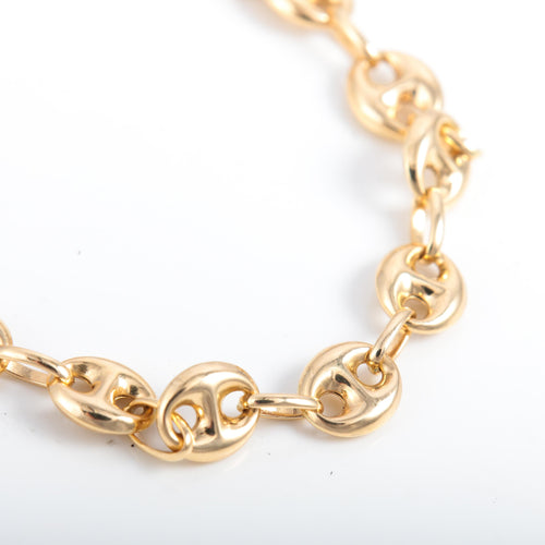 Bracelet BRACELET OR JAUNE MALLE GRAIN DE CAFE 58 Facettes LP 931