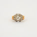 Bague 54 Bague Or Platine Diamants 58 Facettes A6077c