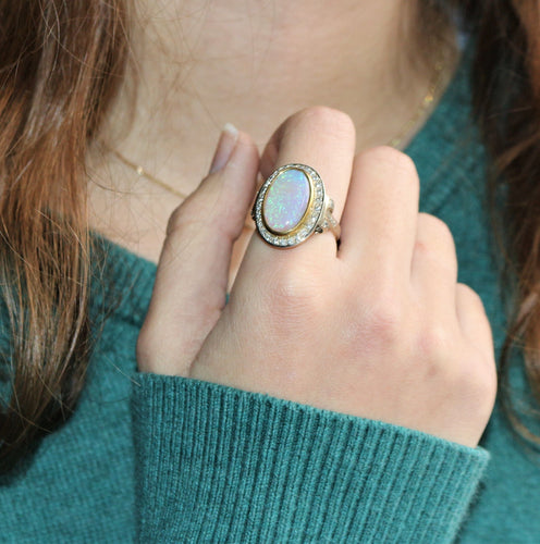 Bague Bague OPALE ART DECO 58 Facettes 425