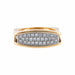 Bague 54 Bague Pavage Diamants 58 Facettes