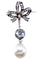 Broche BROCHE/PENDENTIF ART-NOUVEAU NACRE ET DIAMANTS 58 Facettes 066531