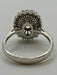 Ring Vintage ring White gold Diamonds 58 Facettes